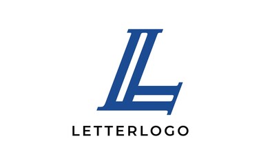 letter L logo. logotype vector.