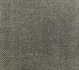 Fototapeta na wymiar gary/ black Twill woven fabric texture background