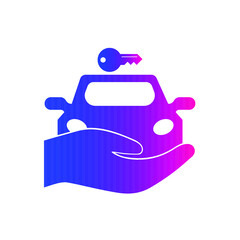 Car insurance icon. car security icon. Fireproof, car care, car wash, gps tracking, lock icon with vector illustration and flat style design.