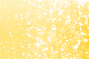 Gold bokeh from light in water