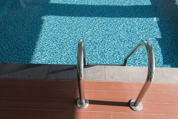 Fototapeta premium Swimming pool ladders