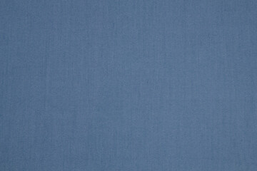 Fabric jeans fold top view. Blue textile	
