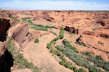 Canyon de Chelly National Monument in Arizona, USA