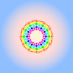 abstract colourful geometric background deisgn