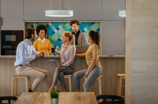 Coffee keeps them productive