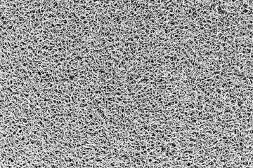 White plastic doormat texture and background seamless