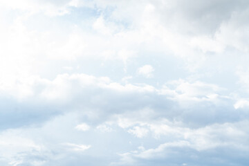 Clear and cloudy sky, Background.