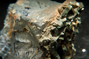 galena macrasite mineral sample