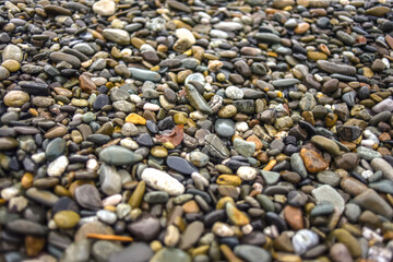 pebbles on the beach