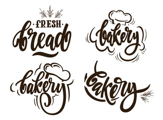 baking logo set