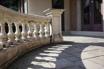 Parade and shade in a house