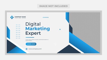 Digital marketing social media post template