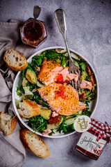 Baked salmon with grapefruit salad .style hugge