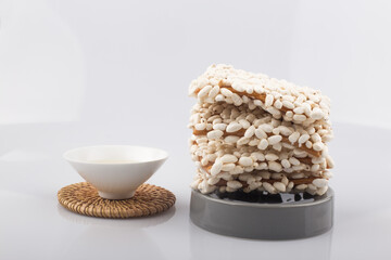 Korean traditional sweets and honey cookie, hangwa.