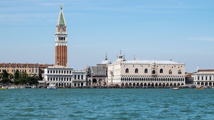 Fototapeta premium Historical building on the water in Venice