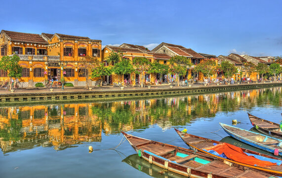 Hoi An historical center, Vietnam, HDR Image
