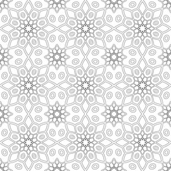Vector seamless geometric pattern.