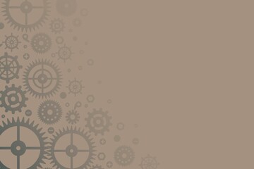 Details of mechanisms. Steampunk. Texture.