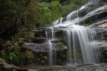 Fototapeta premium time lapse waterfall