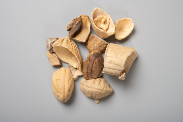 top view herb MangGuoHe or Mangifera indica or Semen Mangiferae Indicae