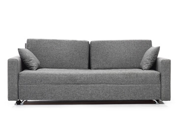 portrait of a large family with their family doctor.