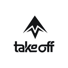 take off logo exclusive design inspiration