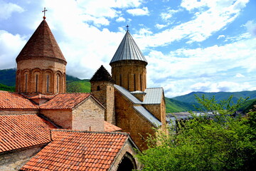 GEORGIA ANANURI Ananuri is an architectural complex, consisting of a castle with crenellated walls,and two churches: the old church of the Virgin and the church of the Dormition