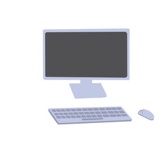 computer with keyboard