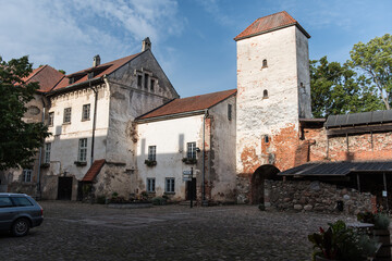 Fototapeta na wymiar Medieval Dundaga castle in Latvia