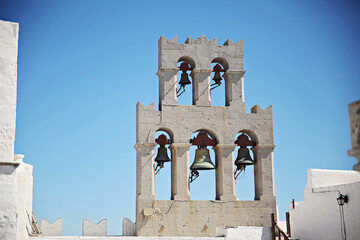 A church from a Greek island