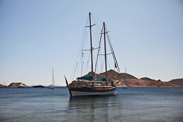Traditional wooden yachts of Greece