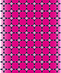 Blue white flower Sort seamless On a beautiful pink gradient background.