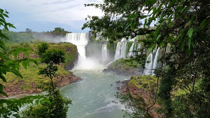 Fototapeta na wymiar Argentina, Iguazu falls