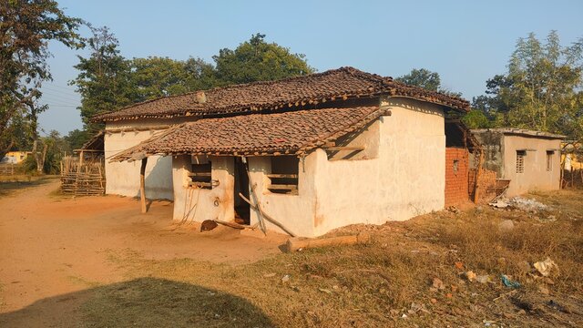 Teracota House in Indian village