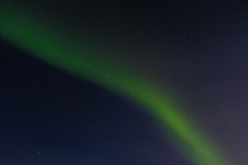 Obraz premium northern lights against the background of the starry sky 