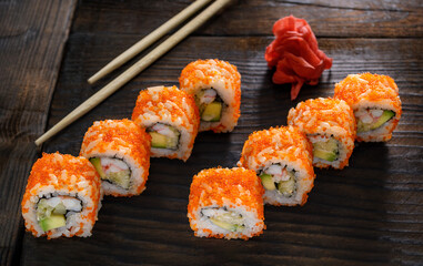 wasabi, lunch, white, eat, top, sea, orange, delicacy, set, menu, asian, cucumber, diet, appetizer, seaweed, shrimp, soy, california, cheese, sauce, cuisine, nori, food, fish, salmon, seafood, fresh, 