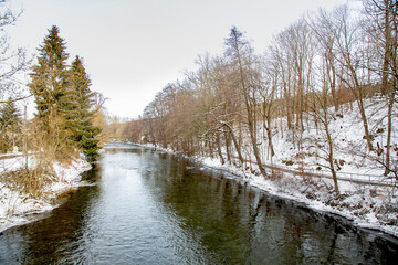 winter im erzgebirge