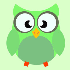 Can be used as a logo
,owl logo