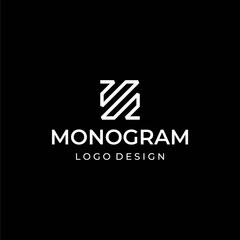 Modern Z letter logo designed with geometric lines.
EPS 10, Vector.
