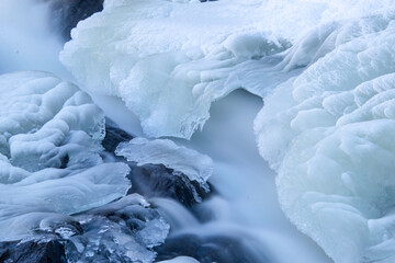 icicles on the ice