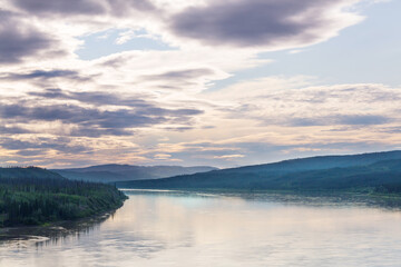 Fototapeta na wymiar River in Alaska