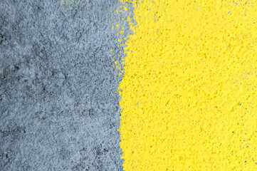 Yellow gray wall background. Abstract concrete textured wall background.