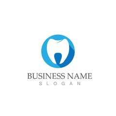 Dental logo Template vector illustration