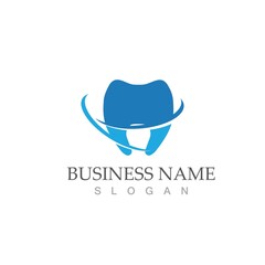 Obraz premium Dental logo Template vector illustration