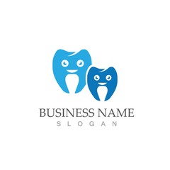 Dental logo Template vector illustration