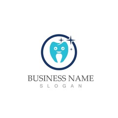 Dental logo Template vector illustration