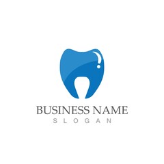 Dental logo Template vector illustration
