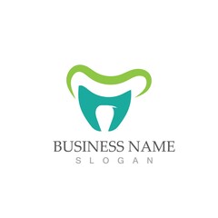 Dental logo Template vector illustration