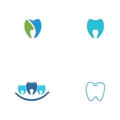 Dental logo Template vector illustration