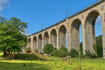 Altenbekener Viadukt (Bekeviadukt) in Altenbeken, Nodrhein-Westfalen